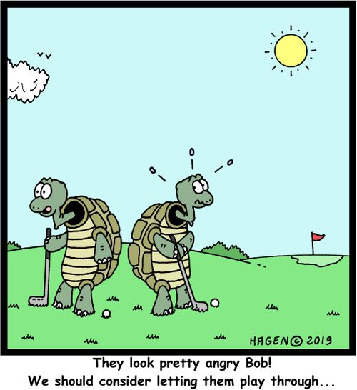 "They look pretty angry Bob! We should consider letting them play through..."