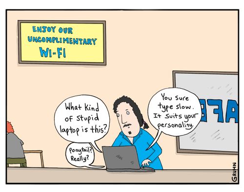 Enjoy Our Uncomplimentary Wi-Fi