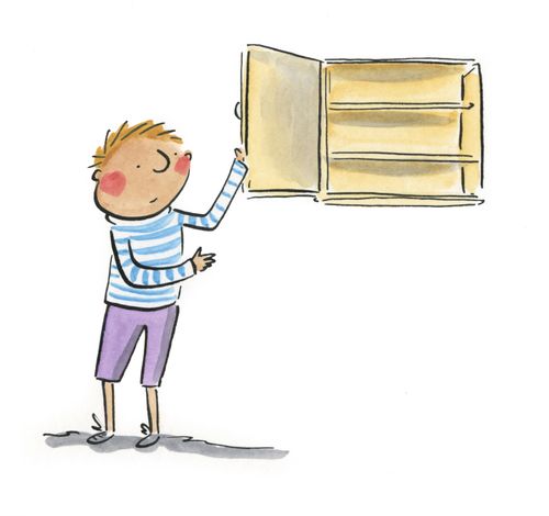 Empty cupboard