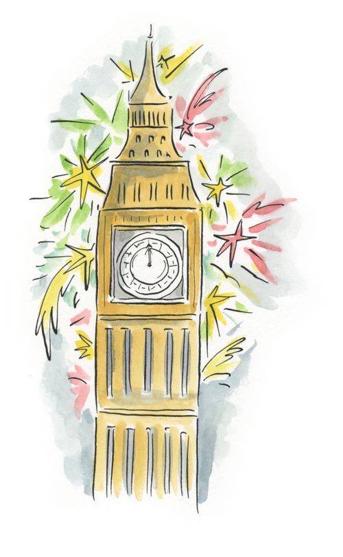 New Year in London