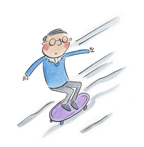 Skateboarding