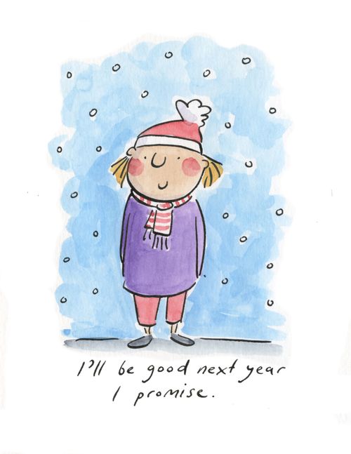 I'll be good next year I promise.