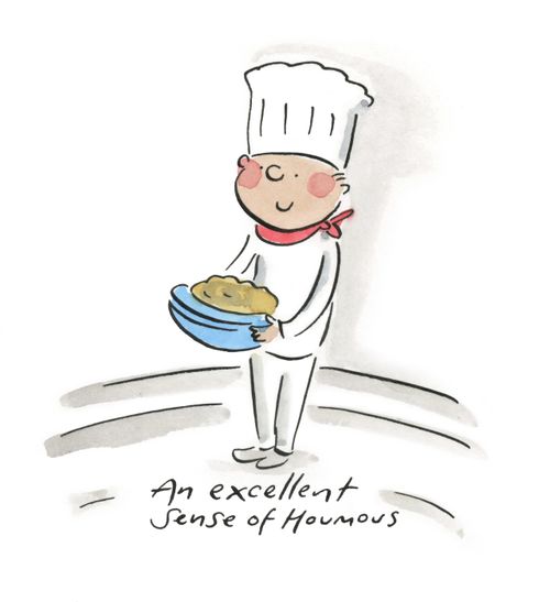 An excellent sense of humous
