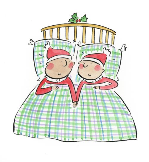 Elves in bed