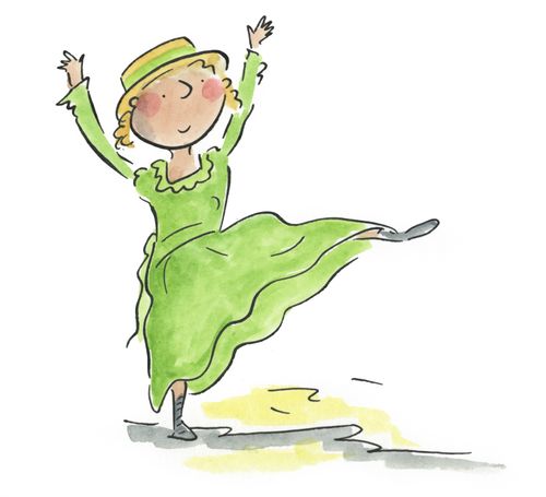 Dancing on the beach
