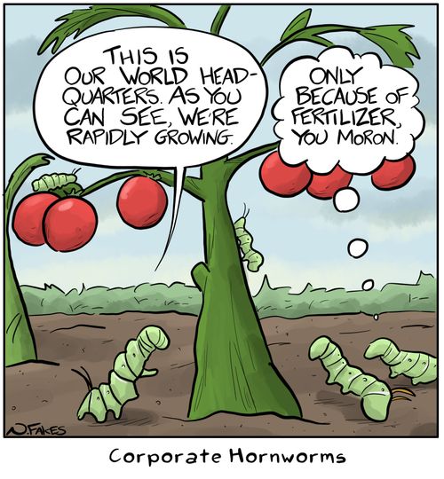 Corporate Hornworms