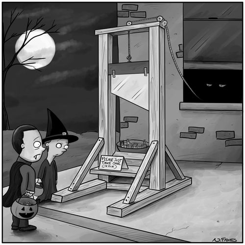 Trick-or-Treat At Own Risk