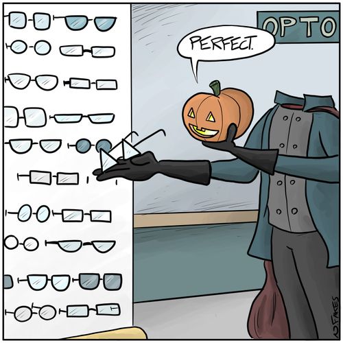 Headless Horseman Glasses
