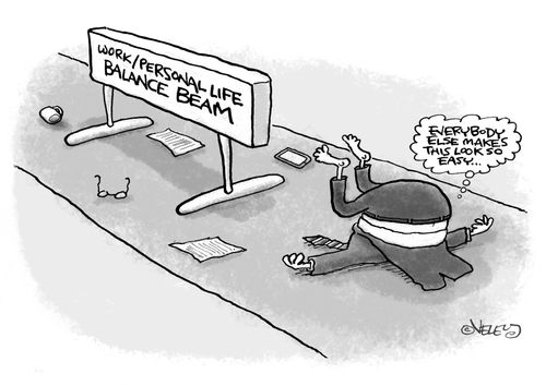 Work/Personal Life Balance Beam