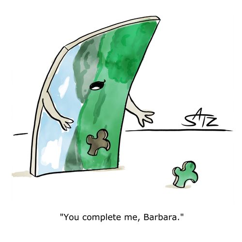 "You complete me, Barbara."