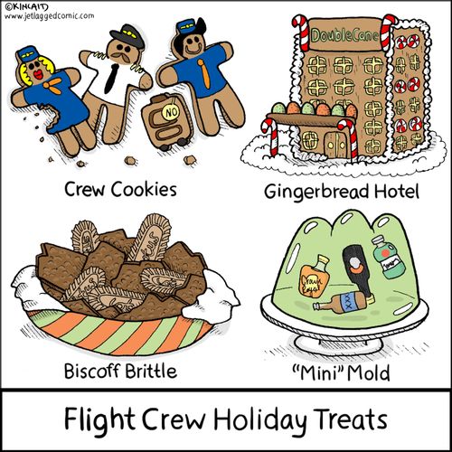 Flight Crew Holiday Treats