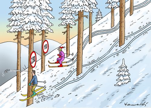 Skiing Speed Limit
