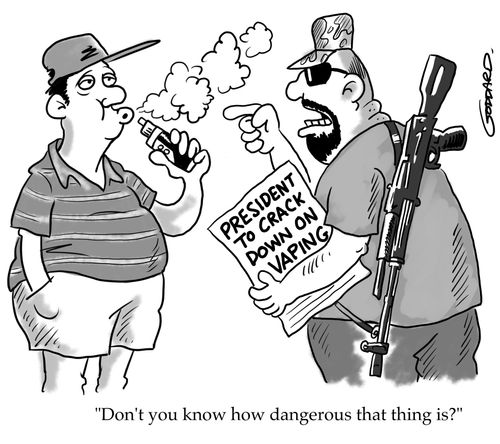 "Don't you know how dangerous that thing is?"