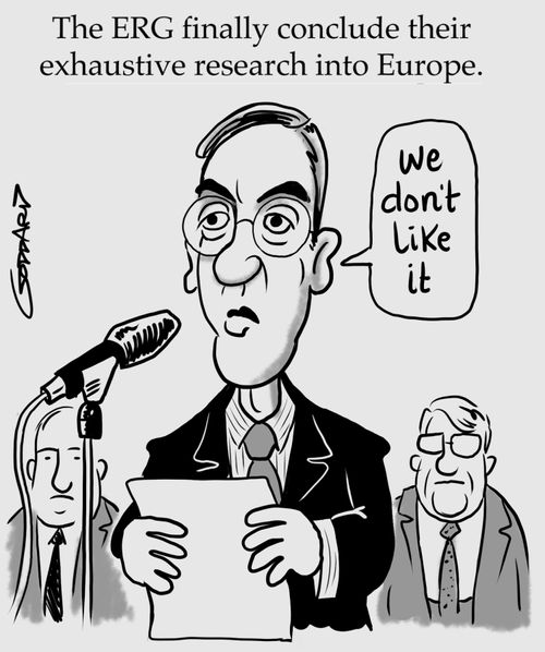 The ERG finally conclude their exhaustive research into Europe.