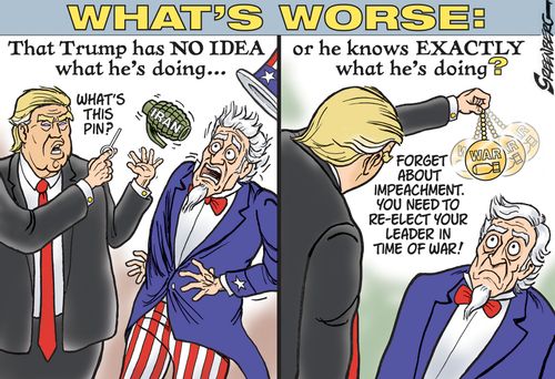 What's Worse? Trump has no idea what he's doing. . . or he knows EXACTLY what he's doing?