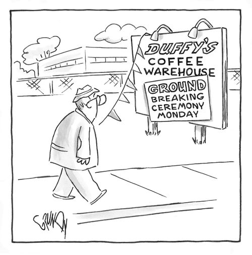 Duffy's Coffee Warehouse: Ground Breaking Ceremony Monday