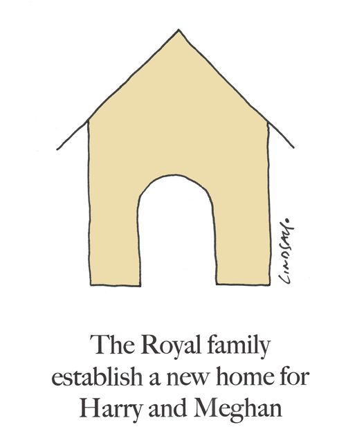 The Royal family establish a new home for Harry and Meghan