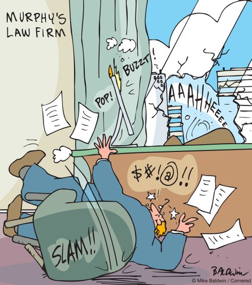 Murphy's Law Firm.