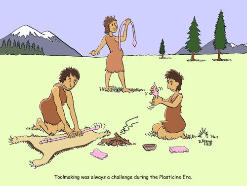Toolmaking was always a challenge during the Plasticine Era.