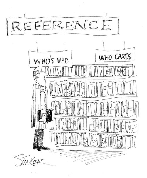 Reference: Who's Who/Who Cares