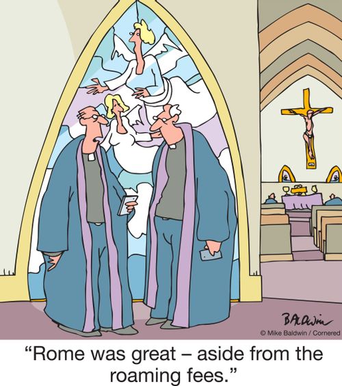 "Rome was great – aside from the roaming fees."
