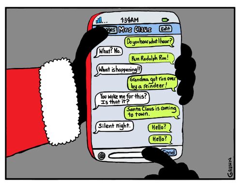 Santa Text Exchange