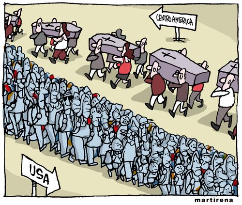 Immigrant caravan to the USA