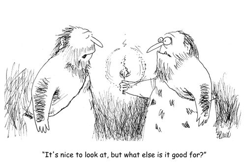 "It's nice to look at, but what else is it good for."