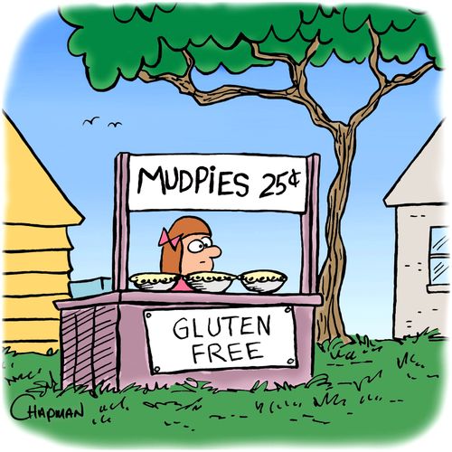 Child Sells Gluten Free Mudpies