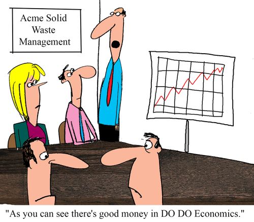 "As you can see there's good money in Do Do Economics."