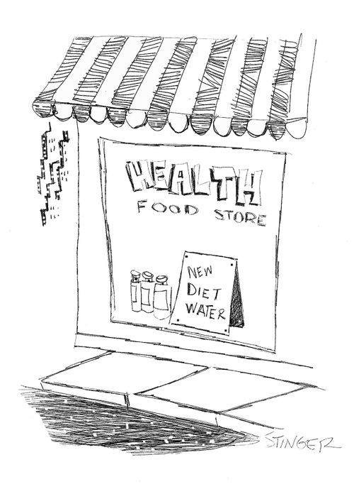 Health Food Store: New Diet Water