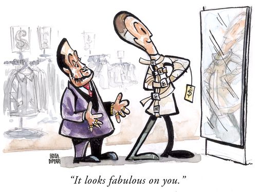 "It looks fabulous on you."