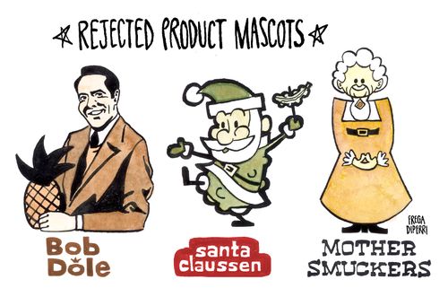 Rejected Product Mascots