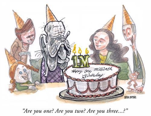 "Are you one? Are you two? Are you three...?"