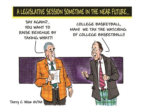 A legislative session sometime in the near future. . .