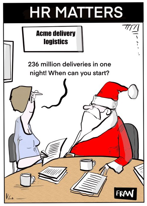 "236 million deliveries in one night. When can you start?"
