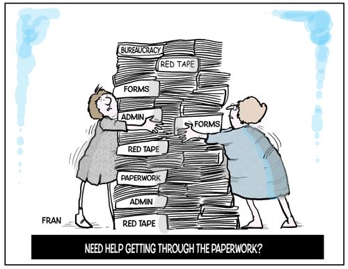 Need help getting through the paperwork?