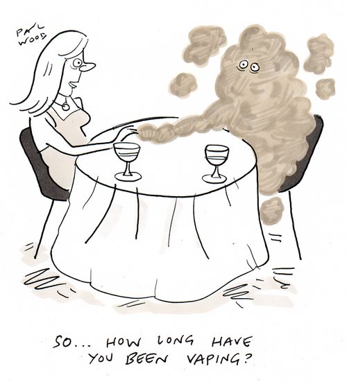 "So. . . how long have you been vaping?"