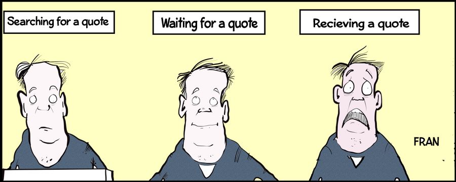 Searching for a quote online...