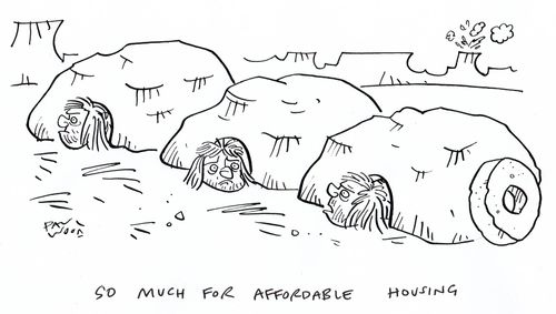 So much for affordable housing