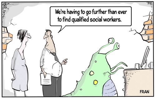 "We are having to go further than ever to find a qualified workers."