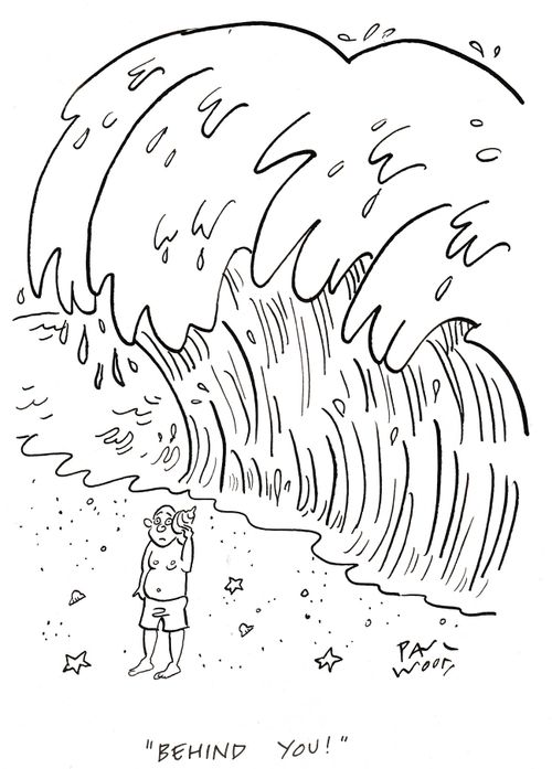 "Behind you!"