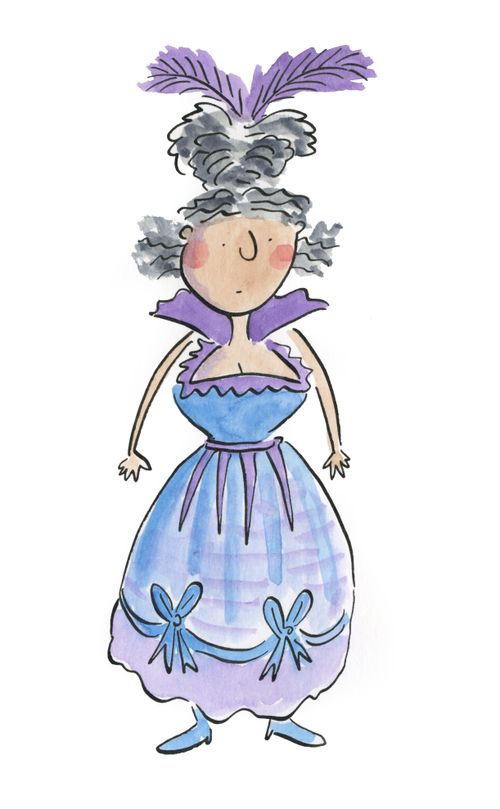 Ugly sister from Cinderella