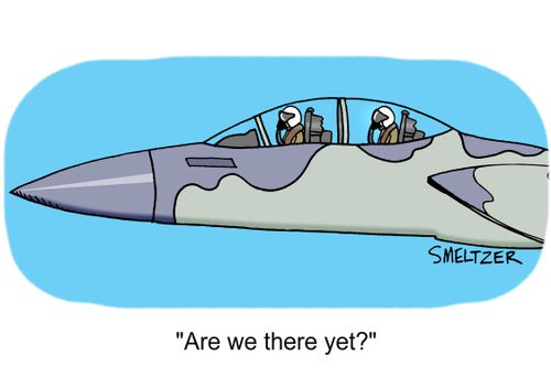 "Are we there yet?"