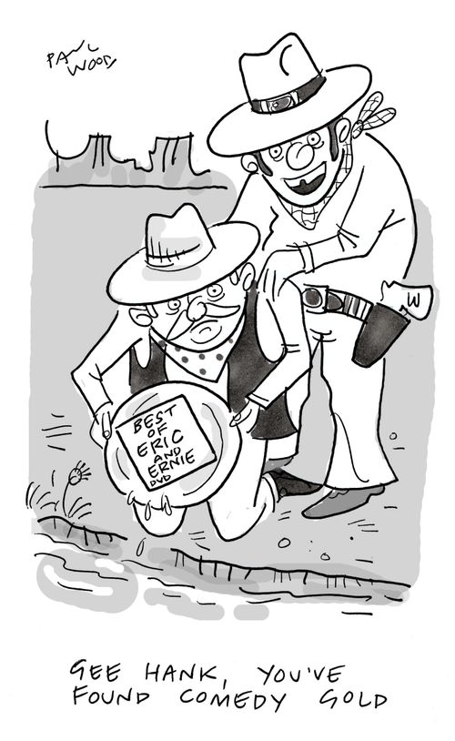 "Gee Hank, you've found comedy gold."