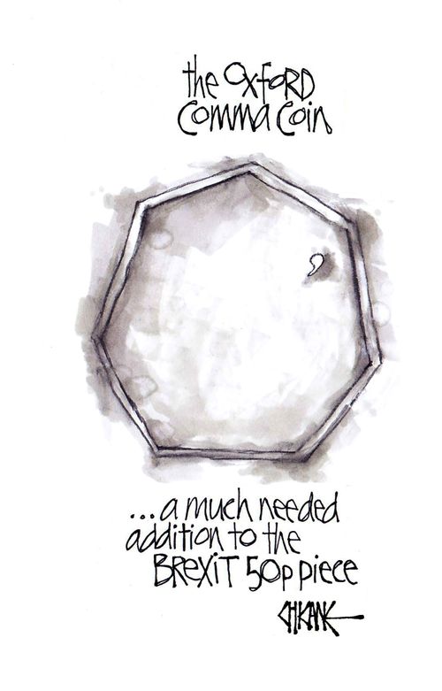 The Oxford Comma Coin