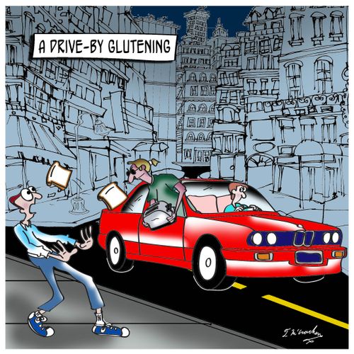 A Drive-By Glutening