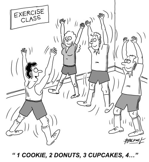 "1 cookie, 2 donuts, 3 cupcakes, 4..."