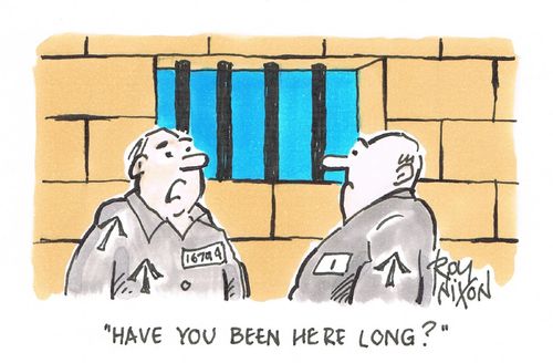"Have you been here long?"