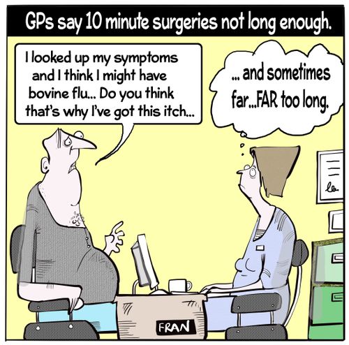 GP say 10 minute surgery is not long enough